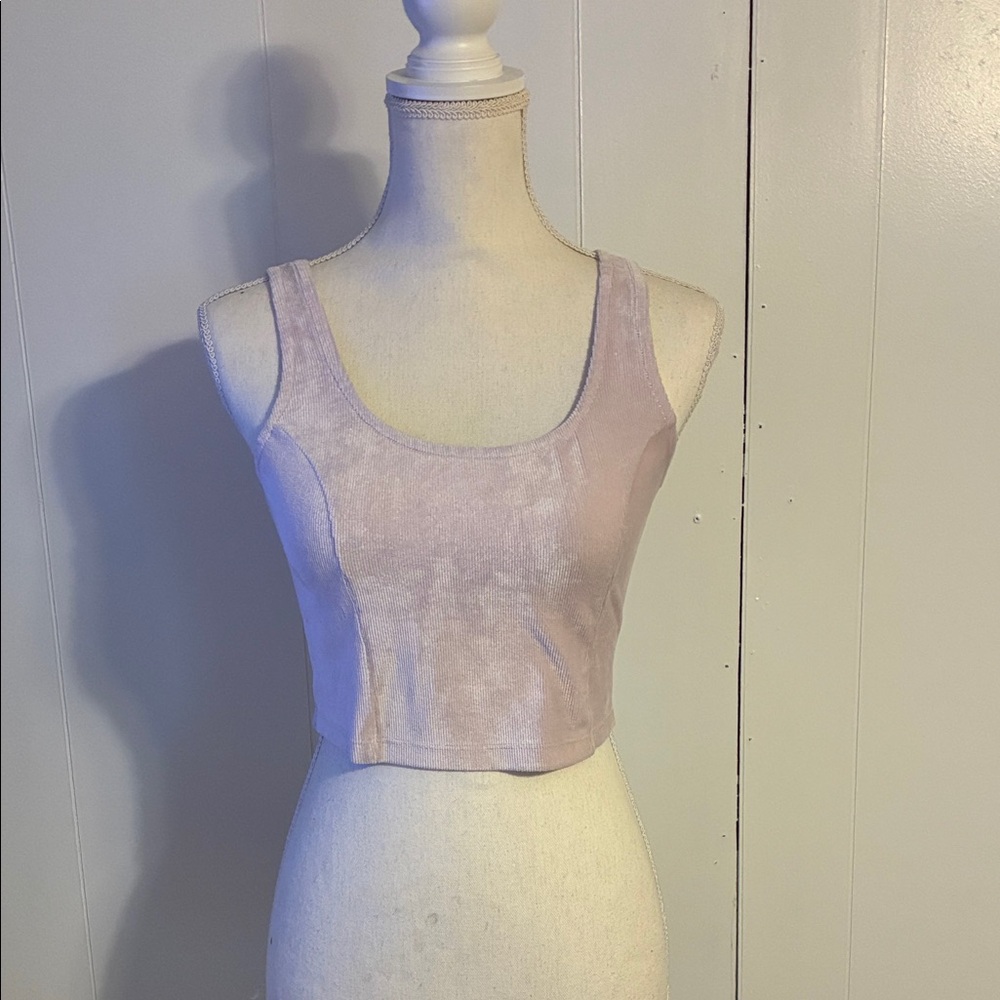 Women's Pink Crop Top